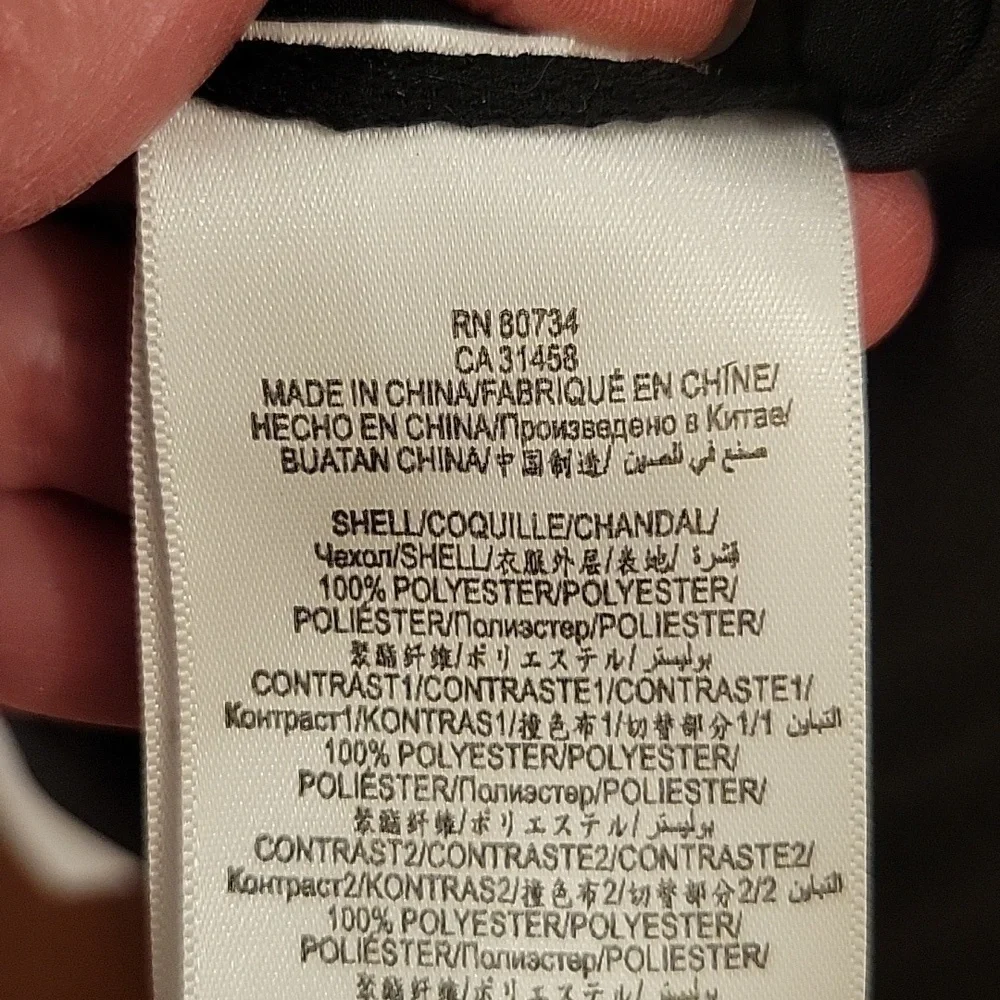 BCBGMaxAzria Sleeveless "Alessandra" Asymmetrical Handkerchief Peplum Mini Dress - Picture 12 of 14